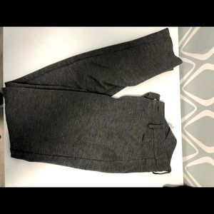 Michael Kors dark grey straight leg pant